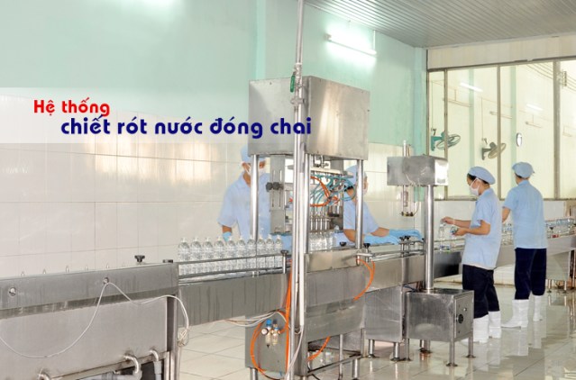 Hệ thống chiết rót nước đóng chai - Công Ty TNHH Công Nghiệp - Thương Mại Việt Nhật